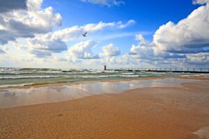 Visit the beach in South Haven