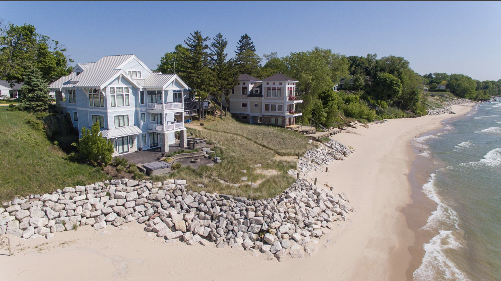 South Beach Lake Michigan Luxury Vacation Home